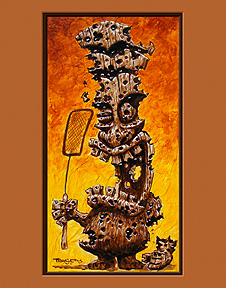 "Termite Tiki"  art print by Trey Surtees
