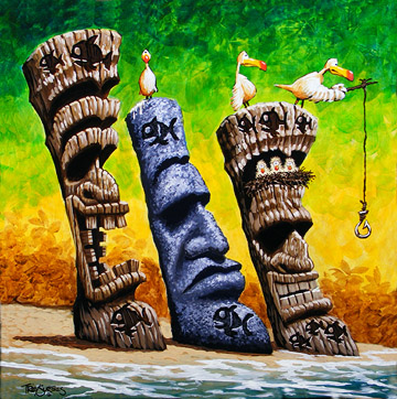 "Tres Pescadores Tikis"